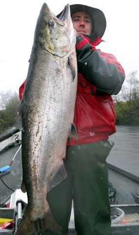 Follow Your Dreams: Realtor Craig Reger says working more efficiently with Mojo creates more opportunities to spend time with family and hobbies. Here Craig shows off a 45-pound salmon on Oregon's Trask River.