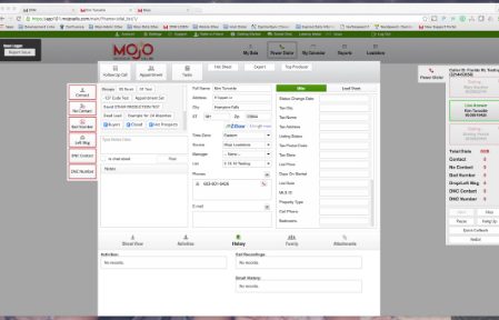 old Mojo UI