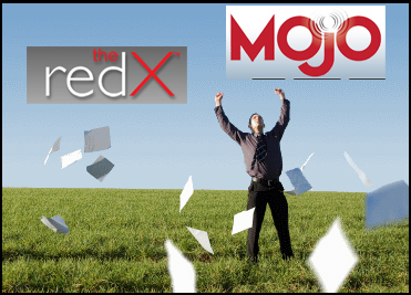 You'll feel like 500 pounds has been taken off your shoulders with the stress-reduction real estate prospecting tools from Mojo and RedX