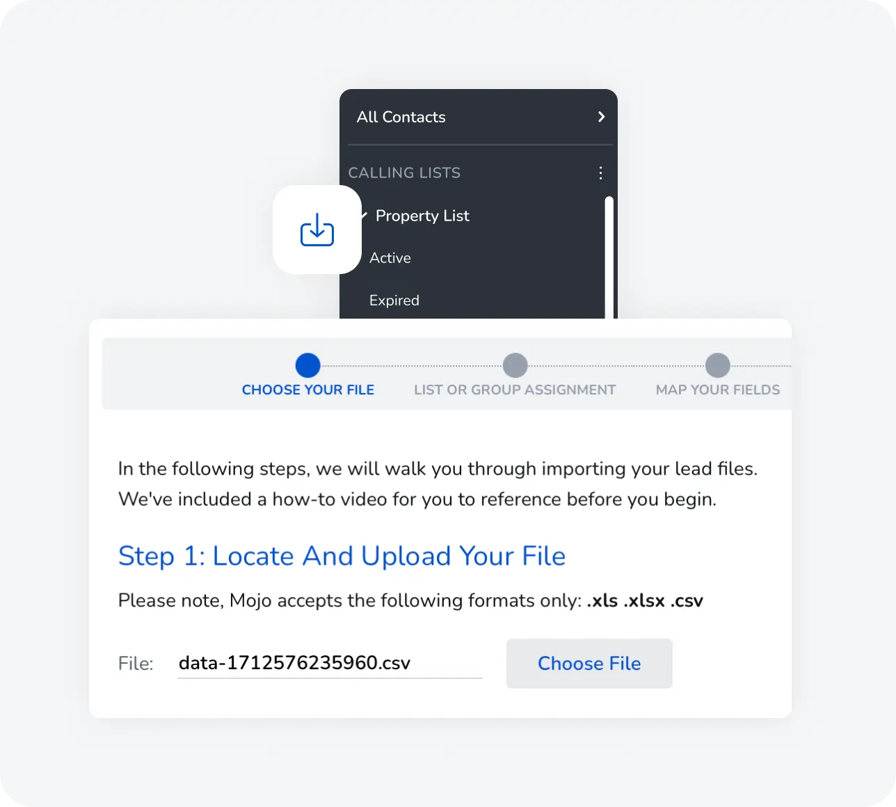 Lead and Contact Management View