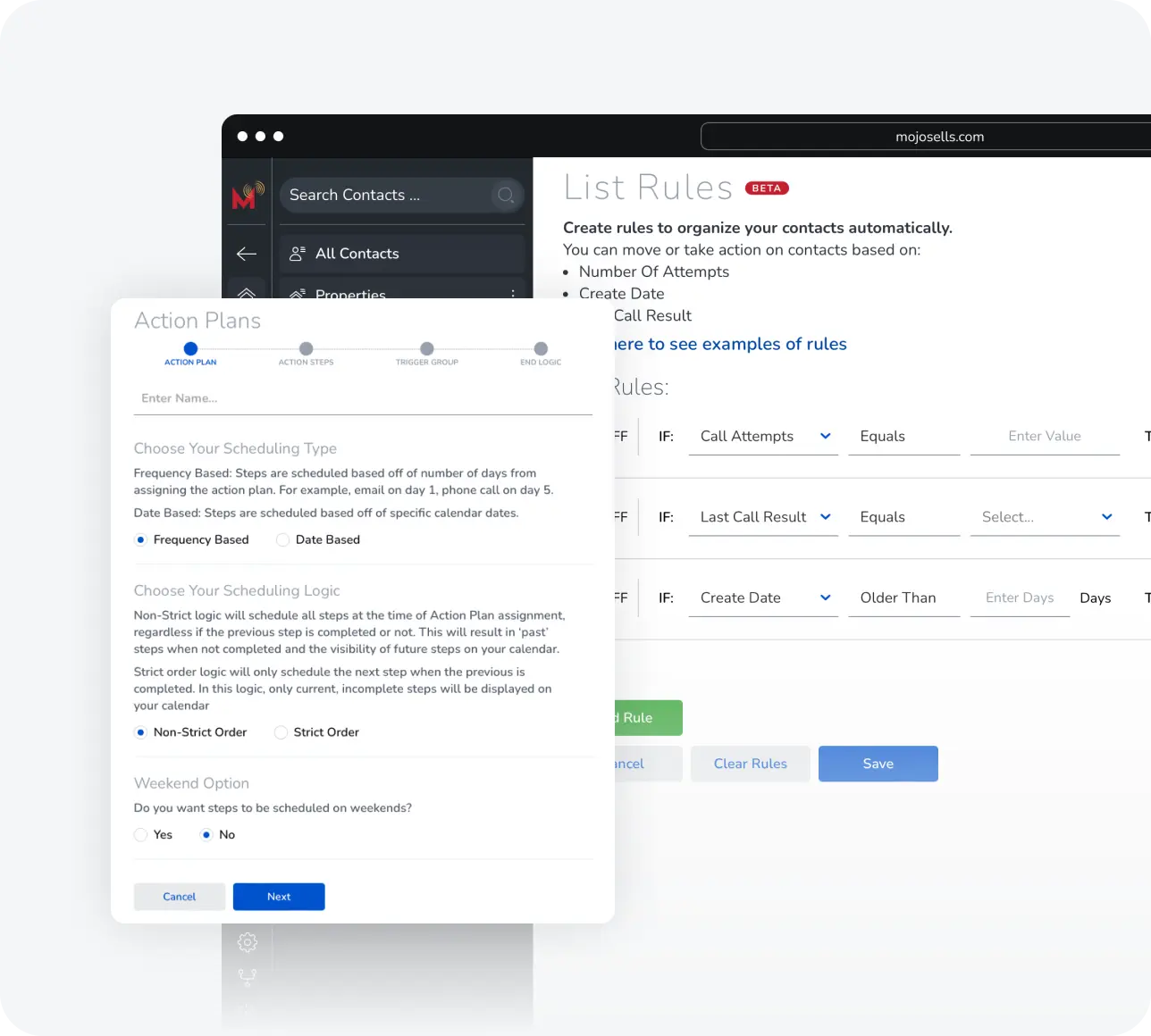 Productivity Boosting Features View
