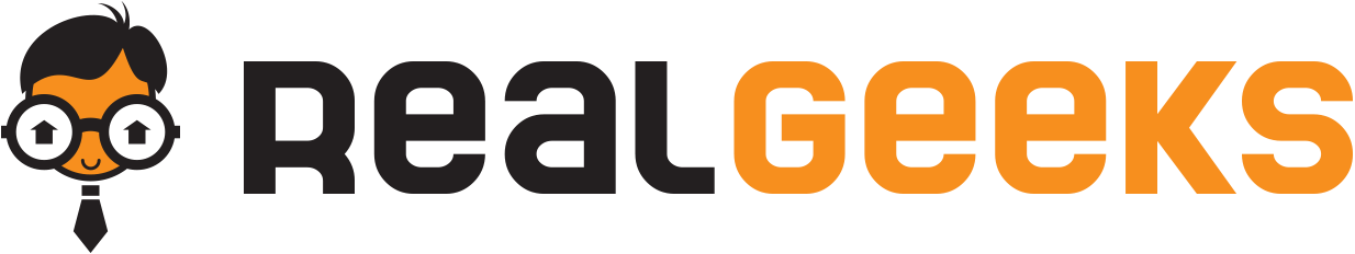Real Geeks CRM logo and integration with Mojo Dialer